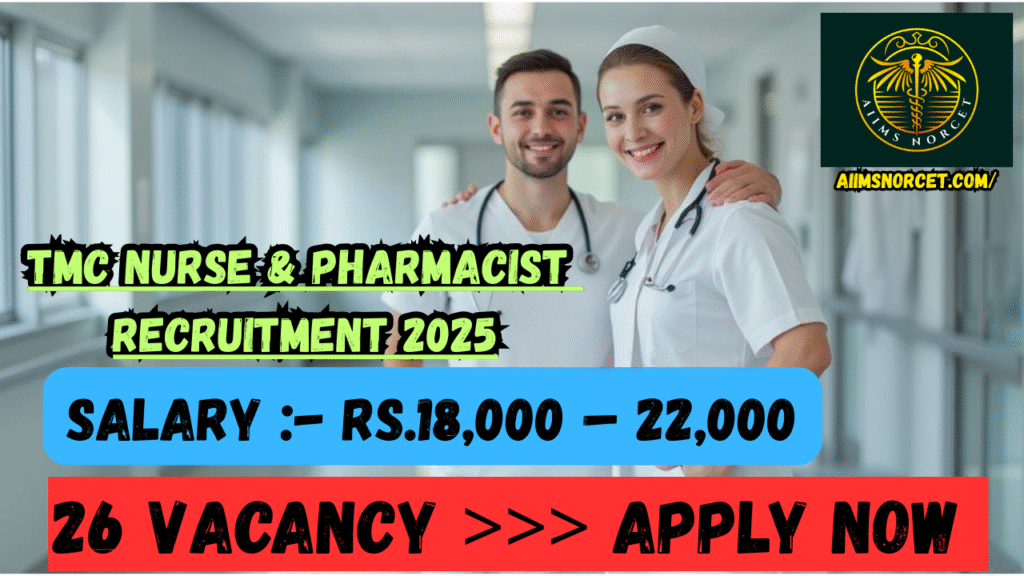 TMC Nurse and Pharmacist Recruitment