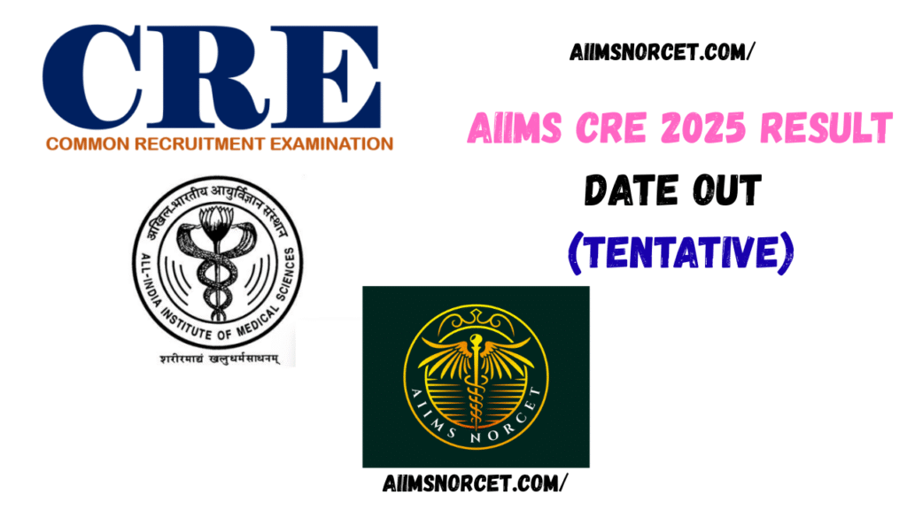 AIIMS CRE Result