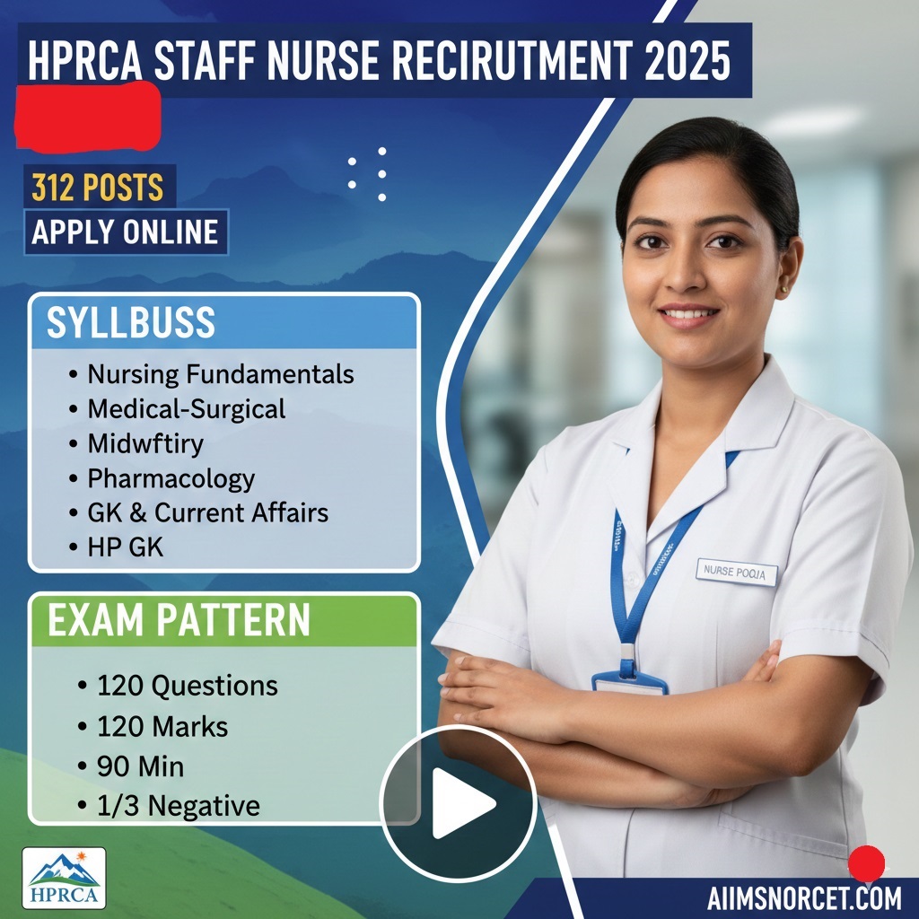 HPRCA Staff Nurse Recruitment 2025